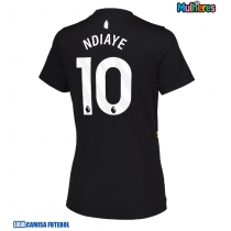 Camisa de Futebol Everton Iliman Ndiaye #10 Equipamento Alternativo Mulheres 2025-26 Manga Curta